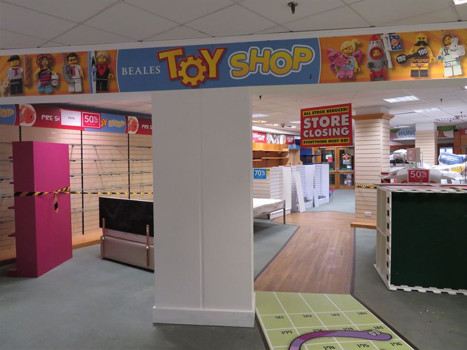 Beales shop toy shop